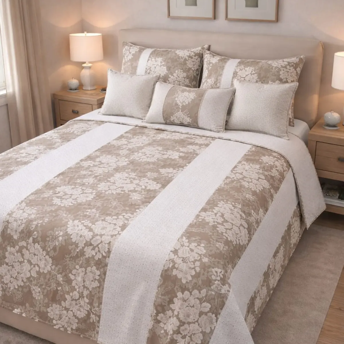 Vintage Beige Bloom - Image 2